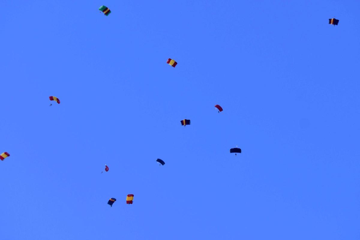 78° aniversario del primer lanzamiento paracaidista del Ejército del Aire en Alcantarilla