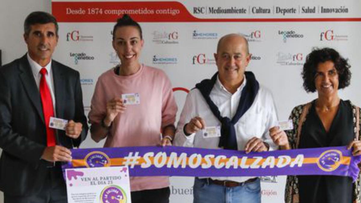 Alejandro Vázquez, Raquel Álvarez, Luis Avelino y Sara Menéndez. |M.L.