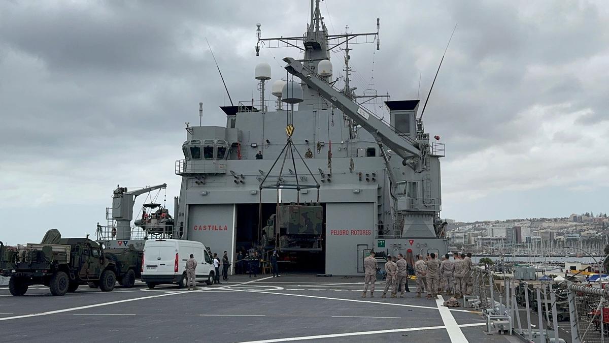 Preparativos para la exposición y la exhibición.