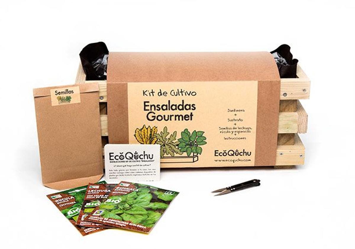 Kit de cultivo para ensaladas gourmet