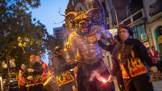 Ausencias simbólicas visibilizarán en las fiestas de Gràcia 2025 el conflicto latente de los 'diables'