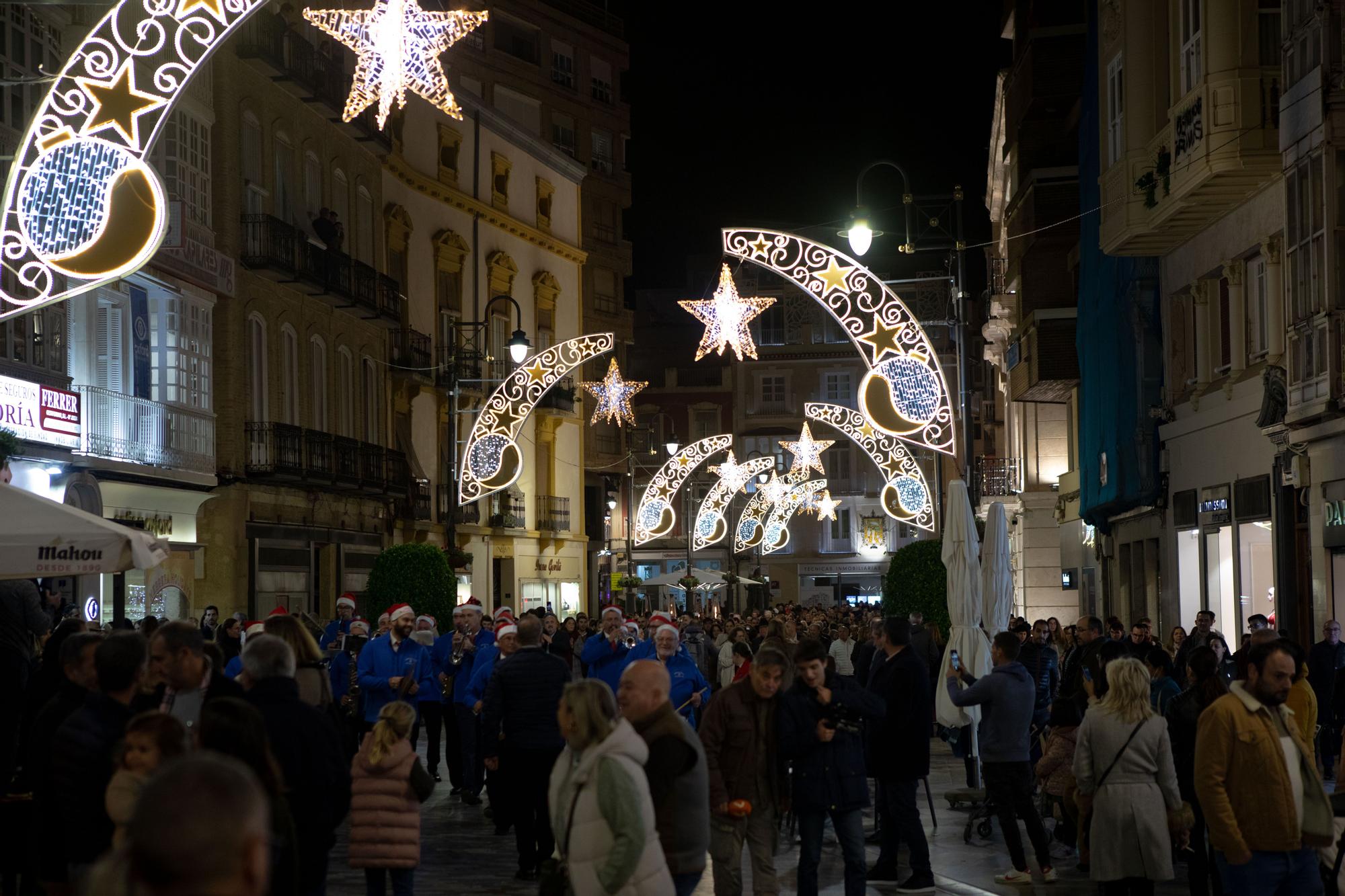 Encendido navideño en Cartagena