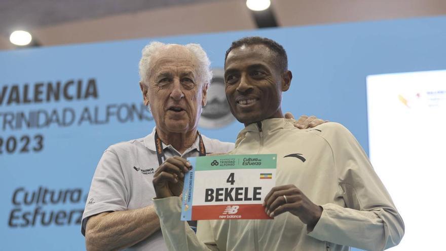 Bekele en ExpoDeporte Valencia 2023