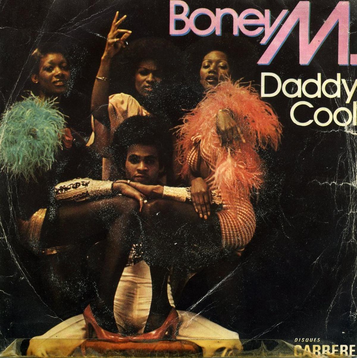 Primera actuació de Boney M a Espanya, el 1977.