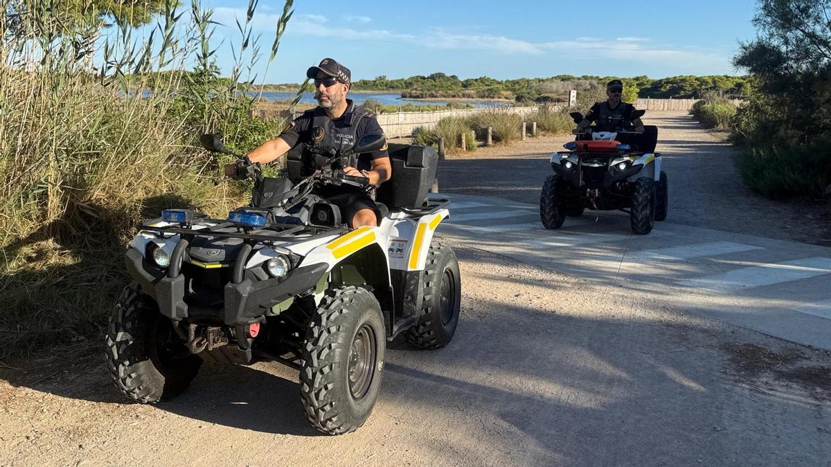 Unidades de Policía Local en quad