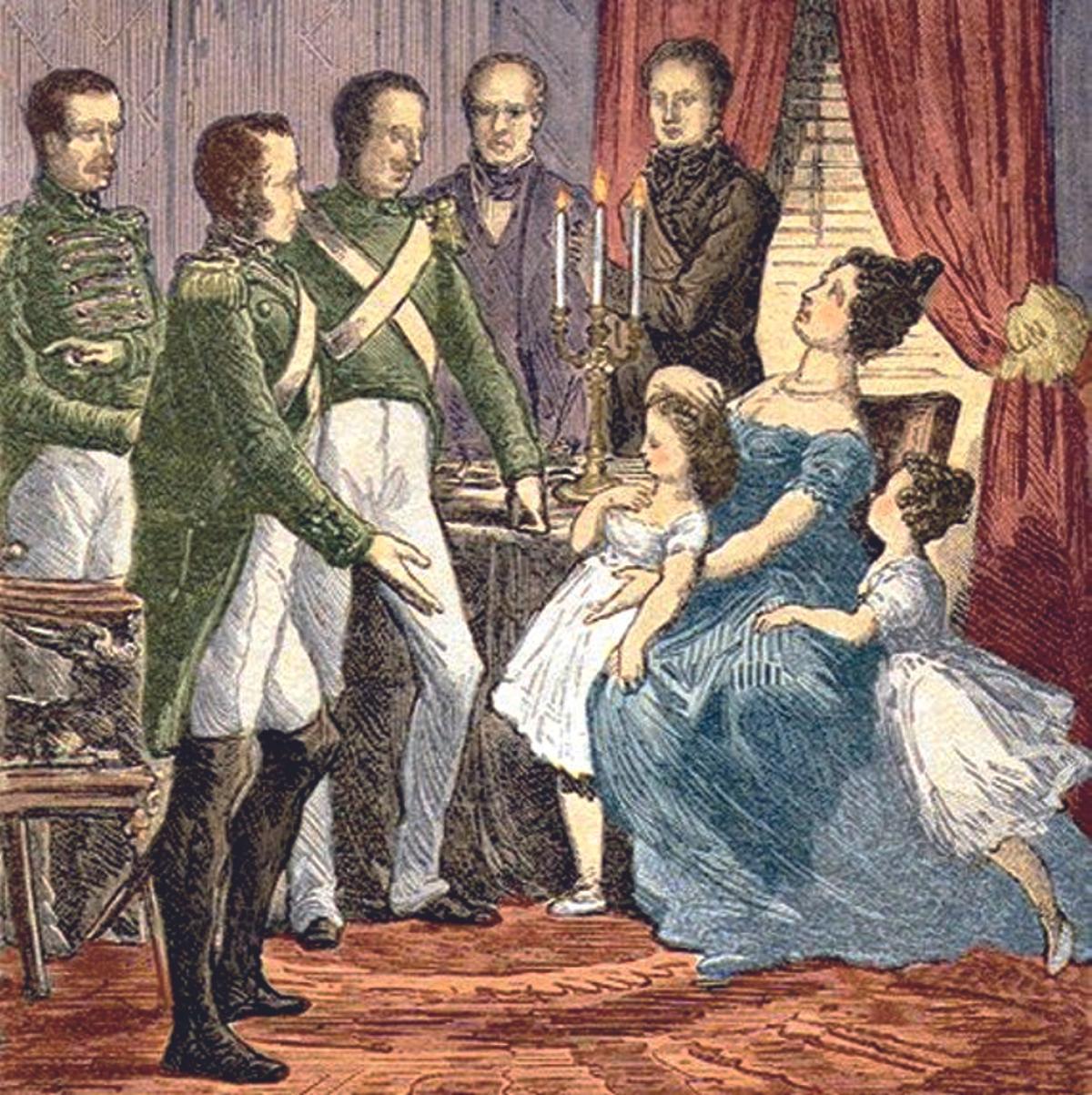 O motín da Granxa de San Ildefonso.