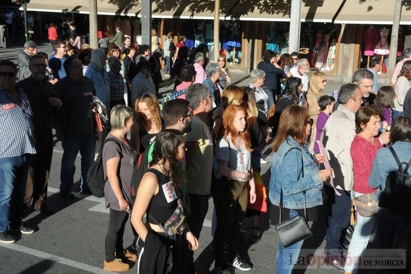 Manifestación contra la violencia patriarcal en Murcia