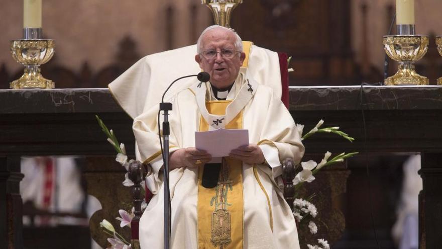 El cardenal Cañizares, en una homilía.