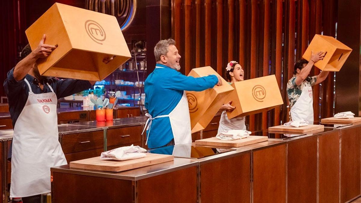 Los cuatro finalistas de 'Masterchef Celebrity'