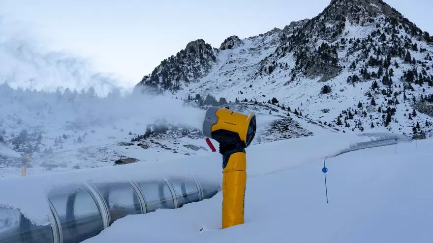 Vídeo | Los cañones de Aramón, en Formigal-Panticosa, a pleno rendimiento
