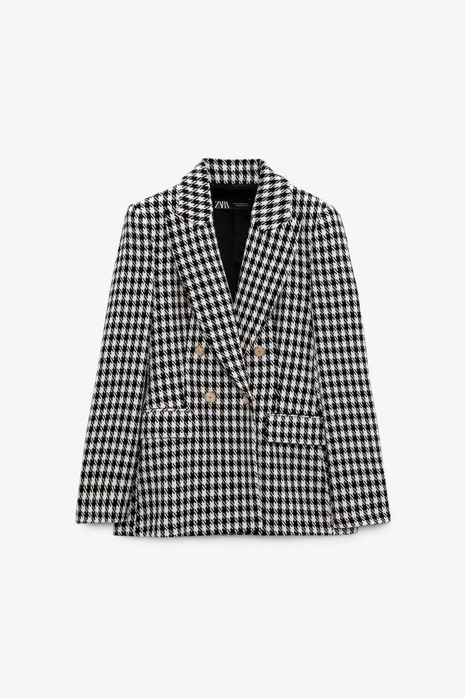 Blazer cruzada de Zara (49,95 €)