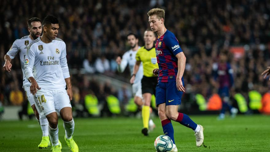 Imagen de un Clásico Barcelona-Real Madrid.