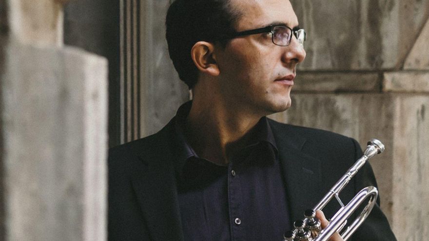 El trompetista Adán Delgado será el solista del concierto de este sábado.