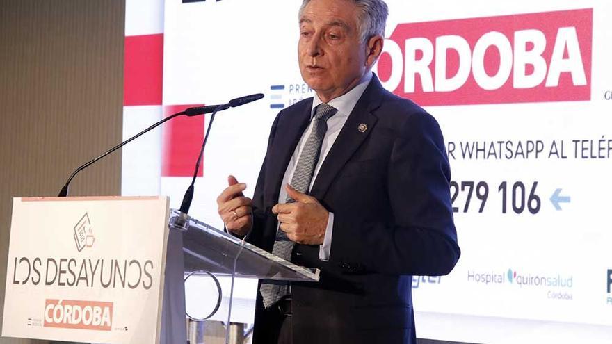El presidente de la Audiencia Provincial de Córdoba, Francisco Sánchez Zamorano.