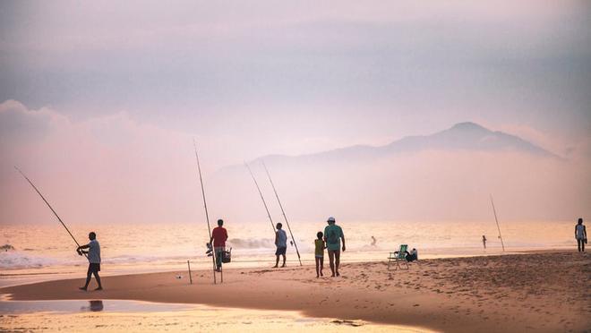 Pescadores en Brasil