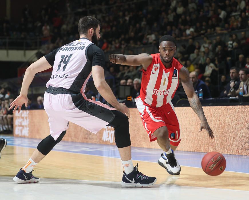 Estrella Roja - Valencia Basket, en imágenes