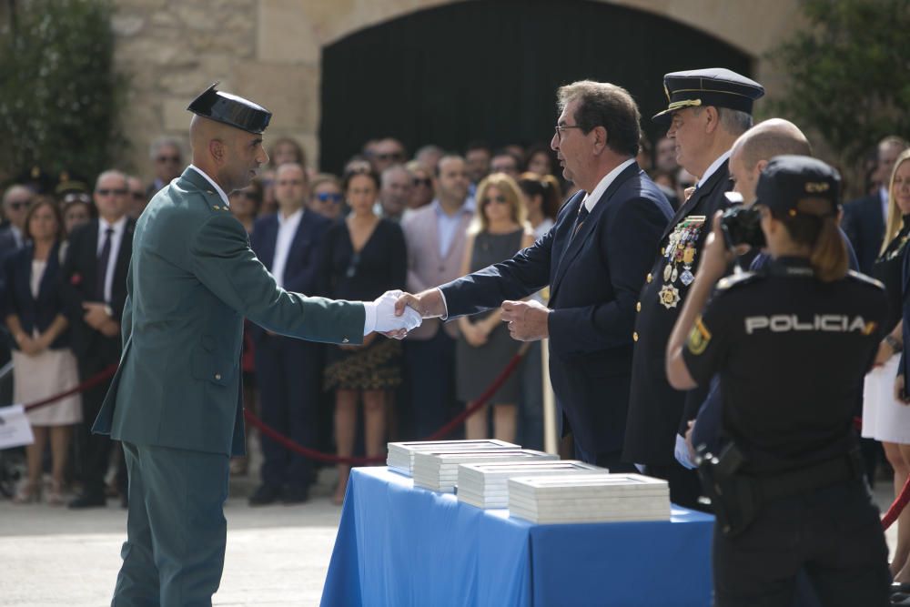 Celebración del Día de la Policía en el Castillo de Santa Bárbara