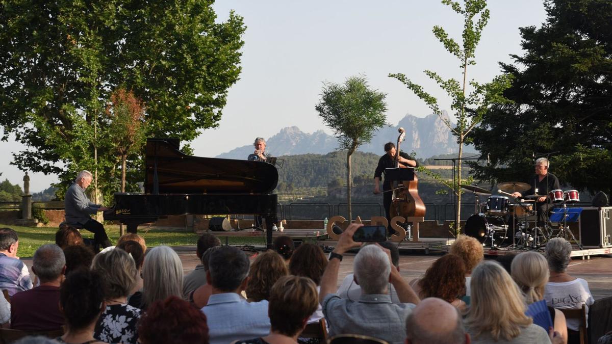 Quartet de jazz format per Xisco Aguil, Manel Camp, Lluís Ribalta i Mathew Simon. | ALEX GUERRERO