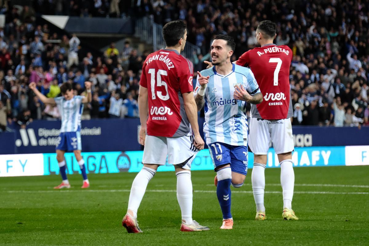 Málaga CF - Albacete BP, en imágenes