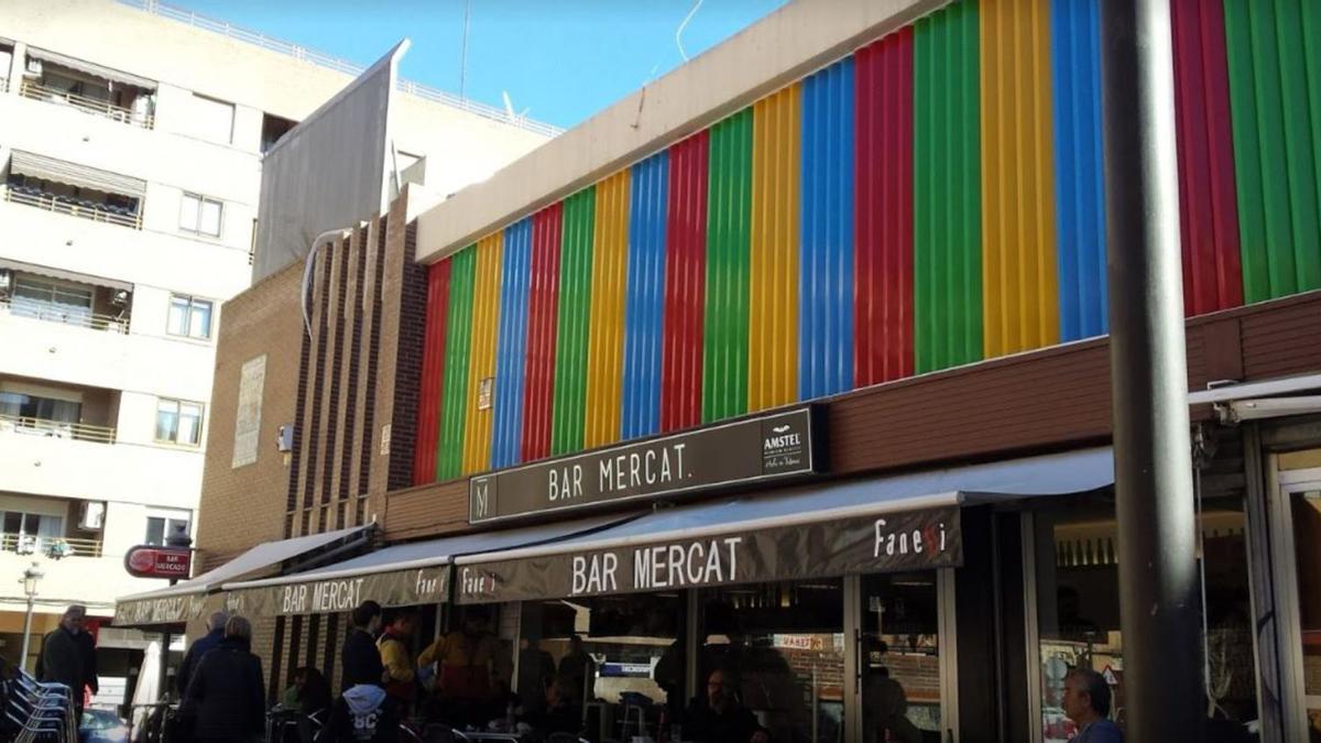 Fachada del mercado de 
Algirós.  levante-emv