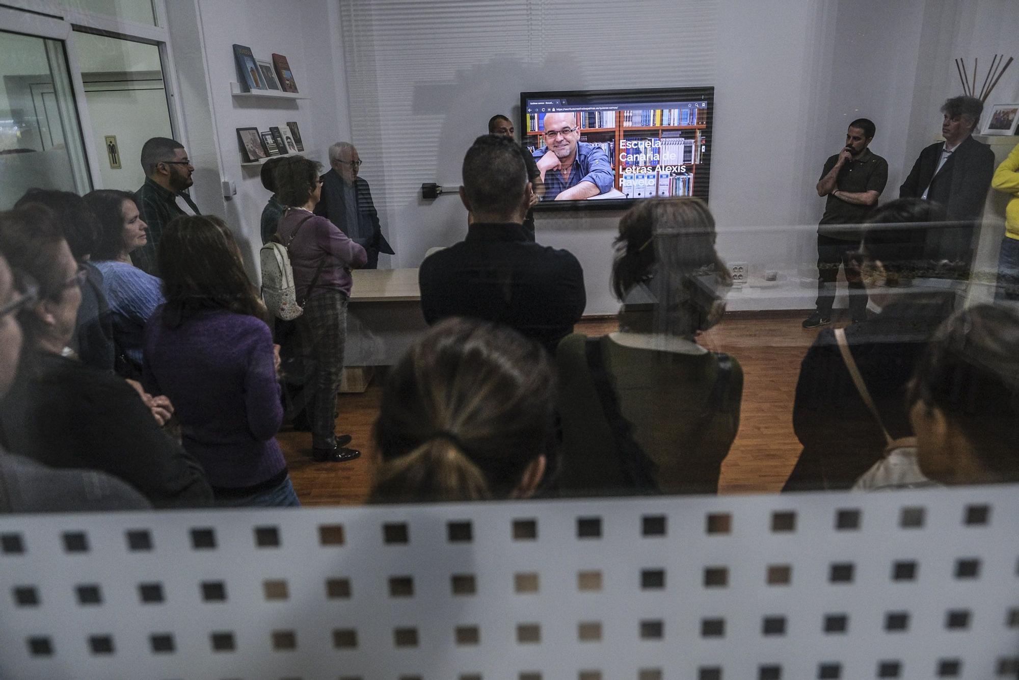 Inauguración de la Escuela Canaria de Letras Alexis Ravelo