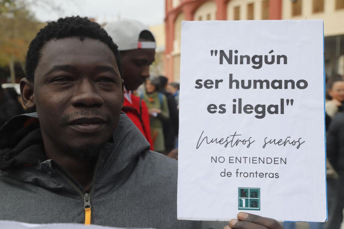 Manifestación contra el racismo y la xenofobia en Córdoba.