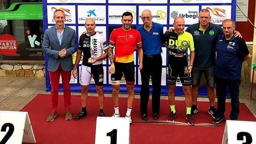 Rubén Tanco vuelve con dos podios de Euskadi