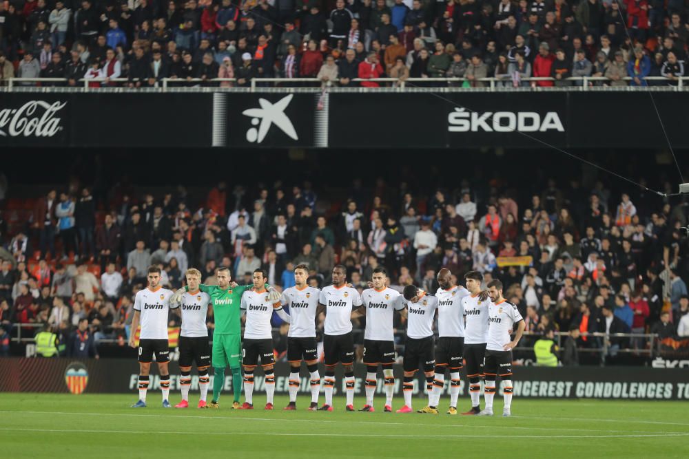 Las imágenes del Valencia - Atlético de Madrid