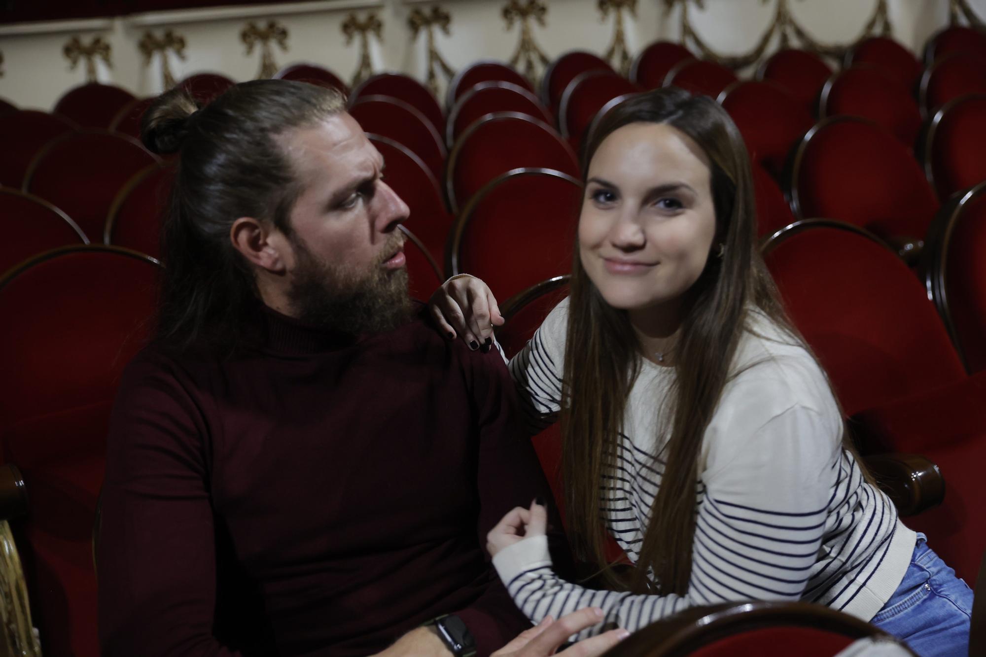 Ensayo de la ópera Don Giovanni en el teatro Campoamor