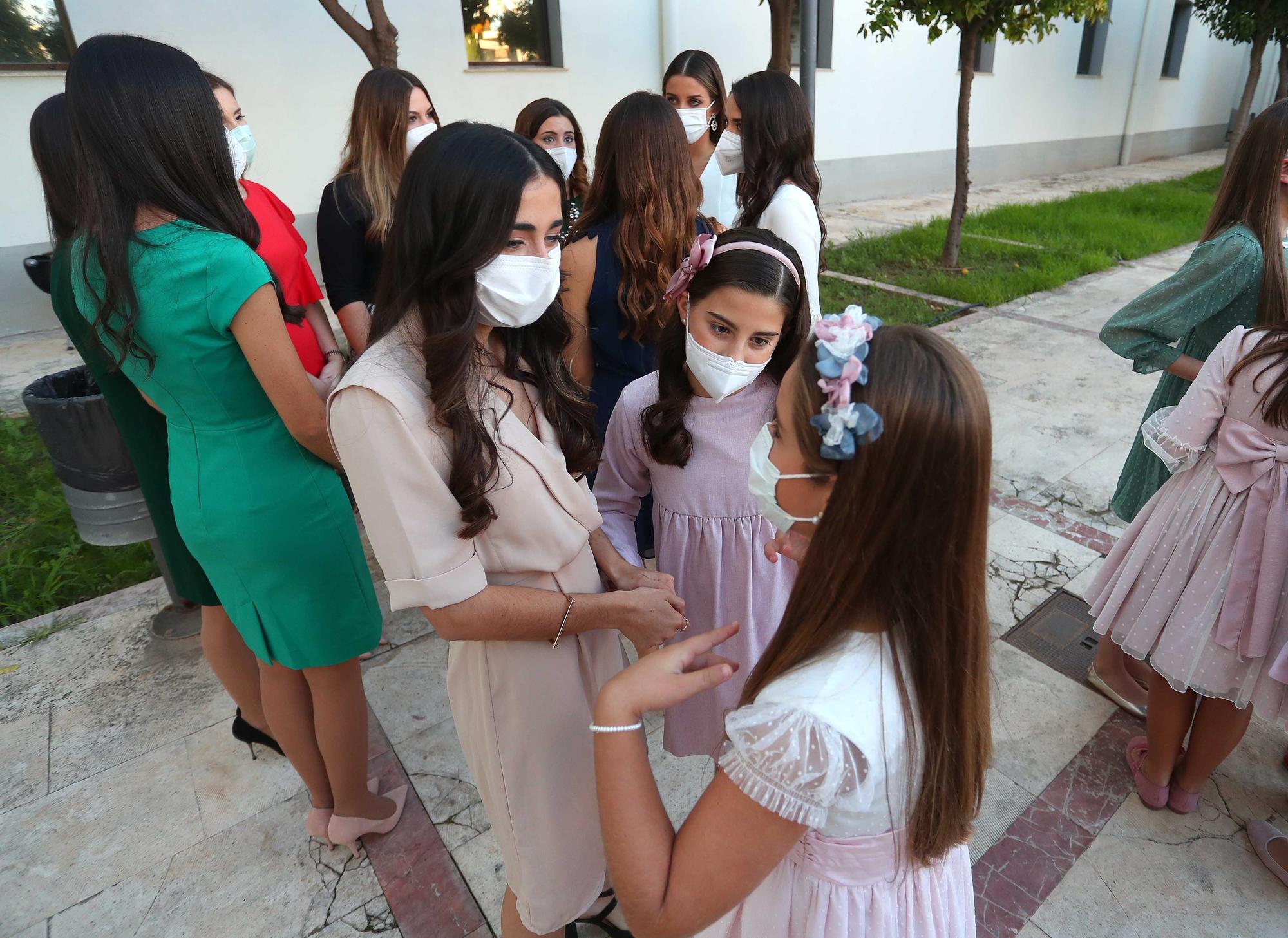 Primera aparición de las candidatas a falleras mayores de València 2022