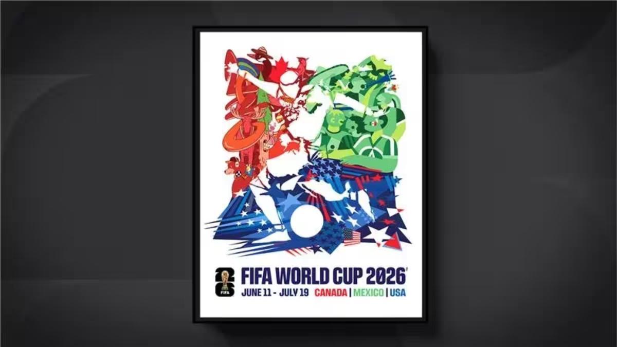 Póster oficial de la Copa Mundial de la FIFA 2026