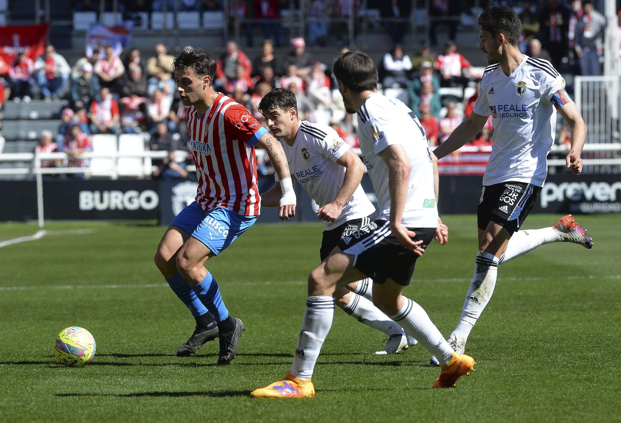 EN IMÁGENES: Así fue el encuentro entre el Burgos y el Sporting