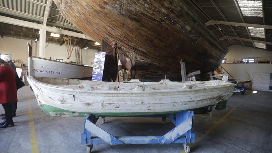 El Museu Marítim de Mallorca recibe otras 20 embarcaciones que serán reparadas y expuestas