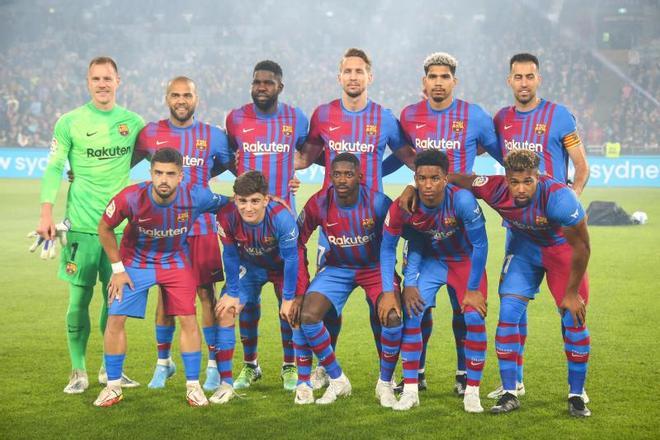 Las mejores imágenes del amistoso del Barça en Australia