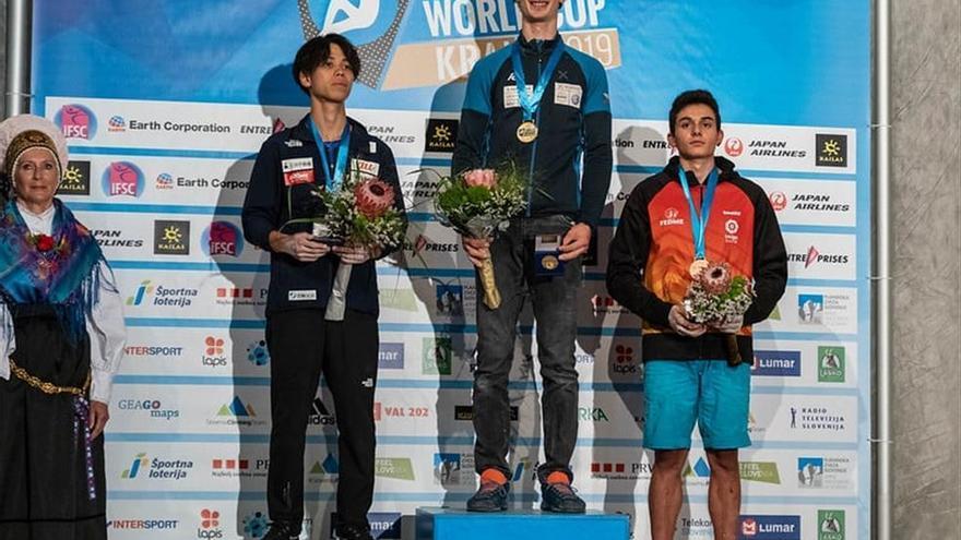 El cacereño Alberto Ginés, de 16 años, bronce mundial absoluto