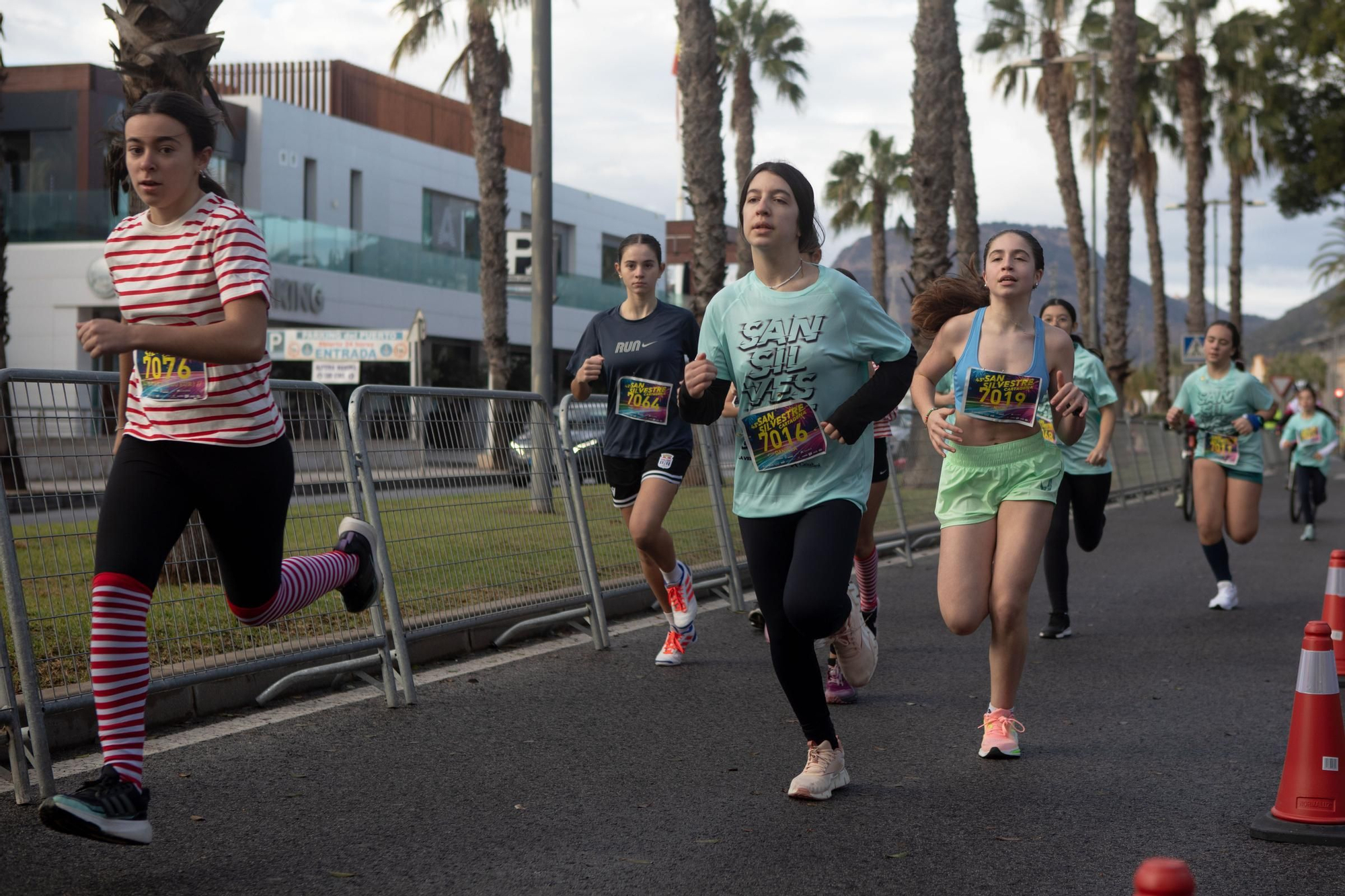 Las imágenes de la San Silvestre infantil 2024 en Cartagena