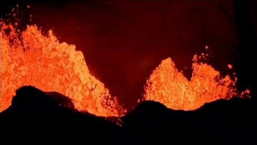 Impresionantes imágenes de lava del volcán Kilauea en Hawaii