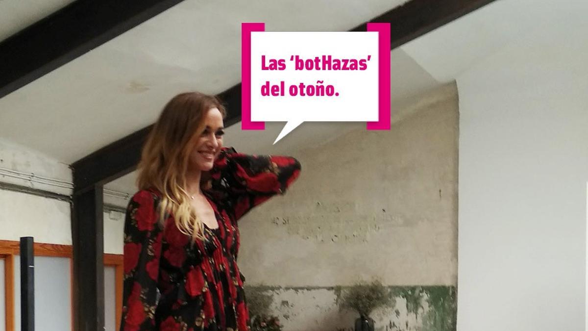 Marta Hazas con look de Merkal