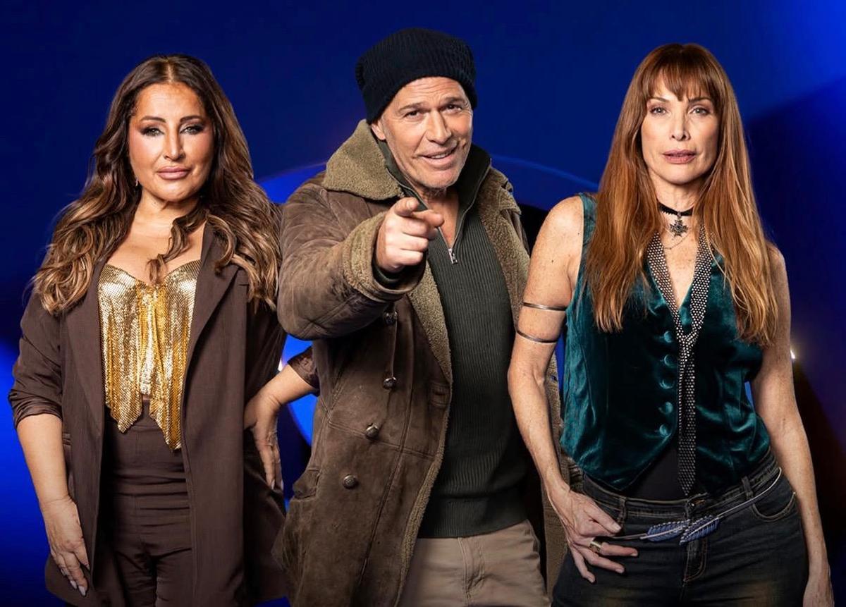 Raquel Salazar, Carlos Lozano y Cristina Piaget en 'GH Dúo'