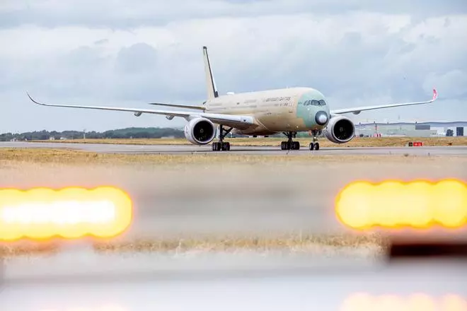 El avión en el que participa Delta Vigo y que podrá volar durante casi 24 horas seguidas