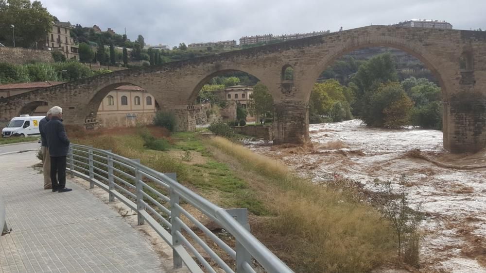 Crescuda del Cardener a Manresa