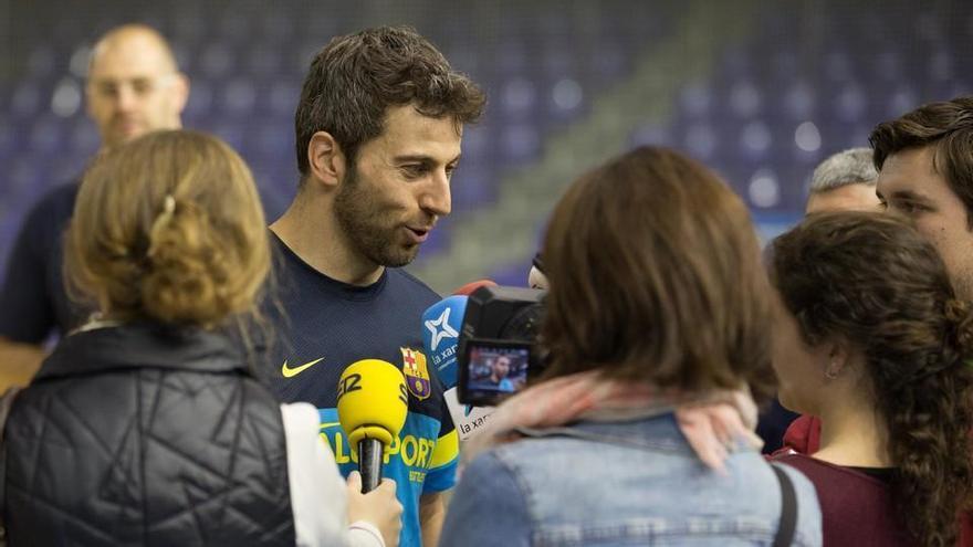 Jordi Torras va ser el capità del Barça de futbol sala.