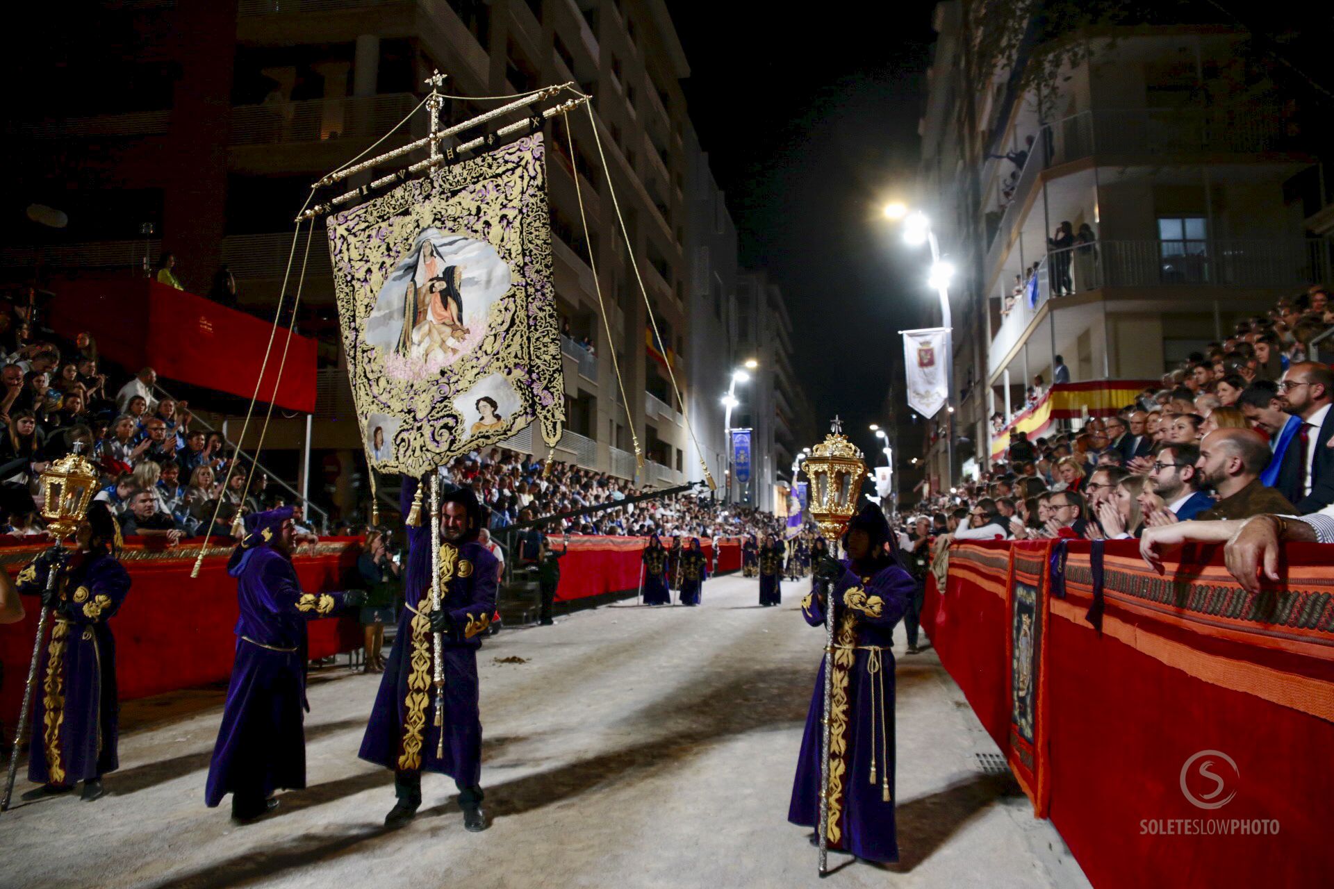 Procesión Viernes de Dolores en Lorca