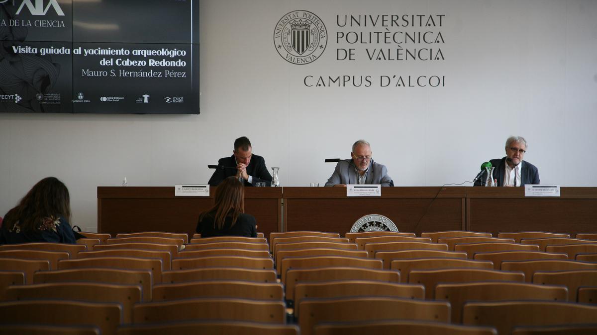 Presentación de la 19 Semana de la Ciencia en el campus de Alcoy de la UPV.