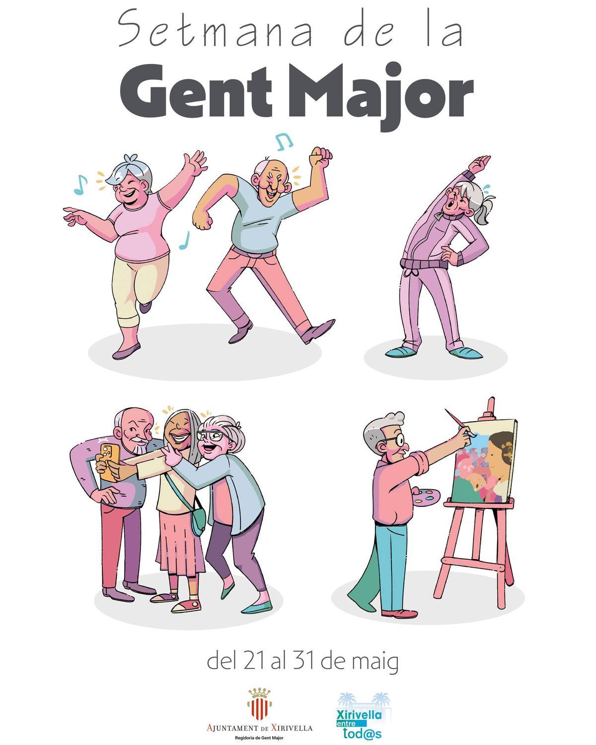 Xirivella celebra la Semana de la Gente Mayor.