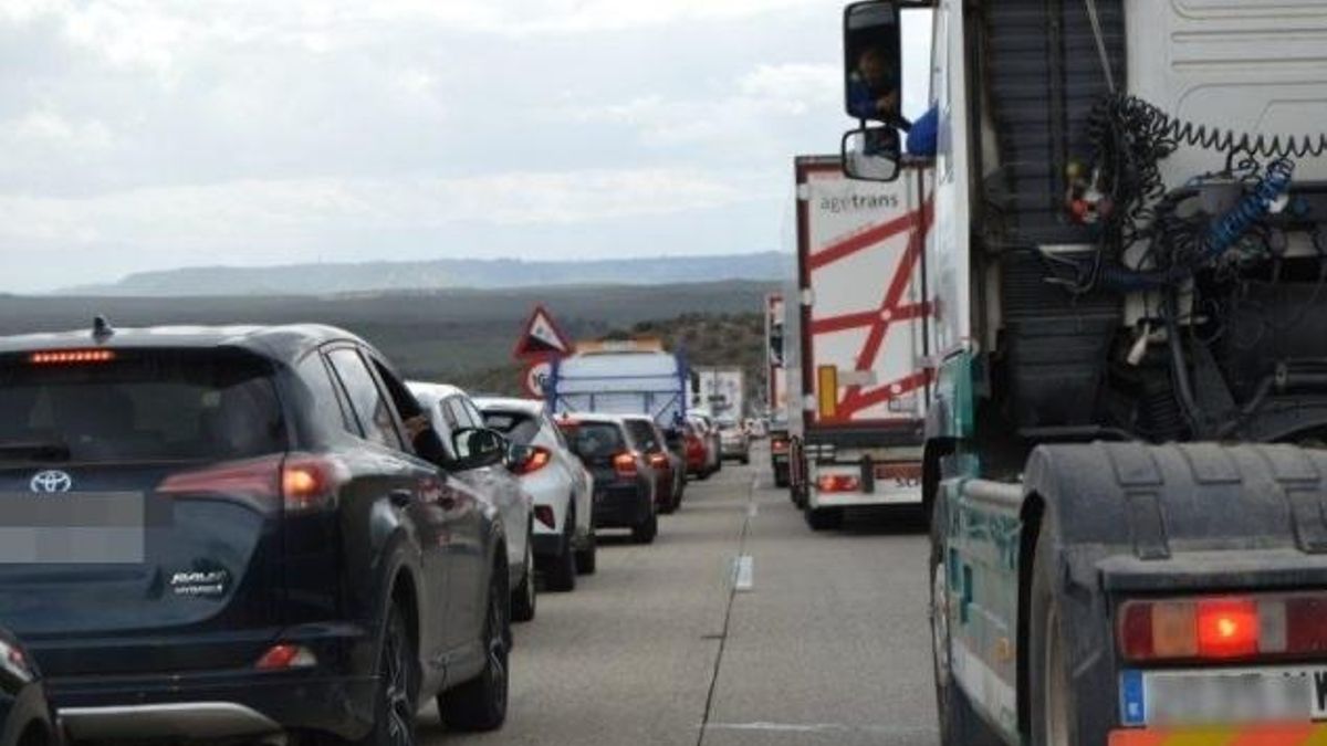 Retenciones en la A-4.