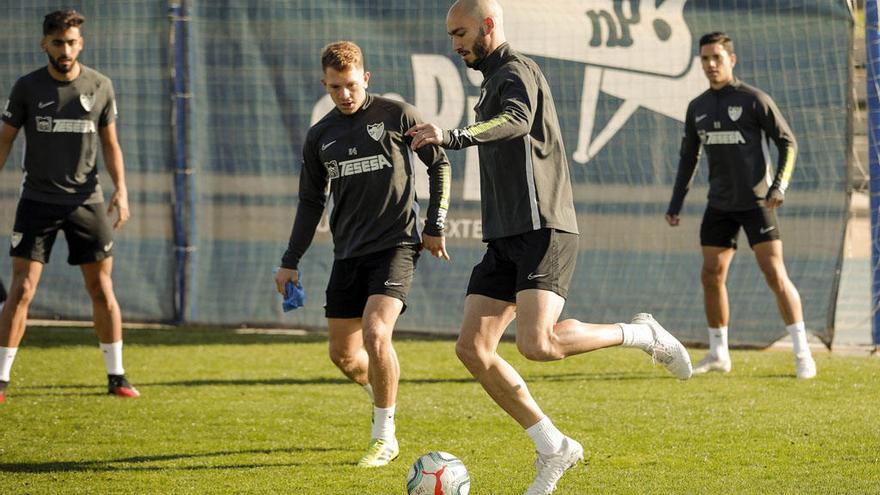 Villanueva se entrenó ayer a buen ritmo con sus compañeros.