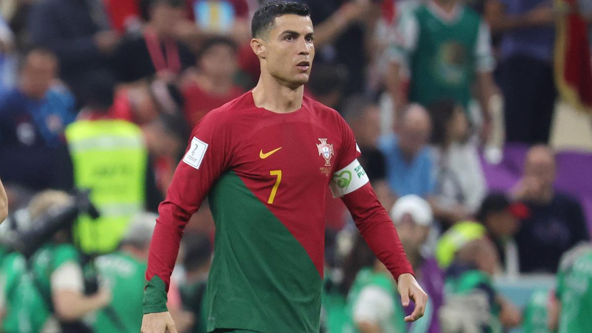 Cristiano, en el Portugal - Uruguay