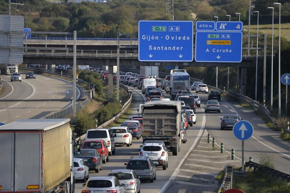 Accidente en Avilés