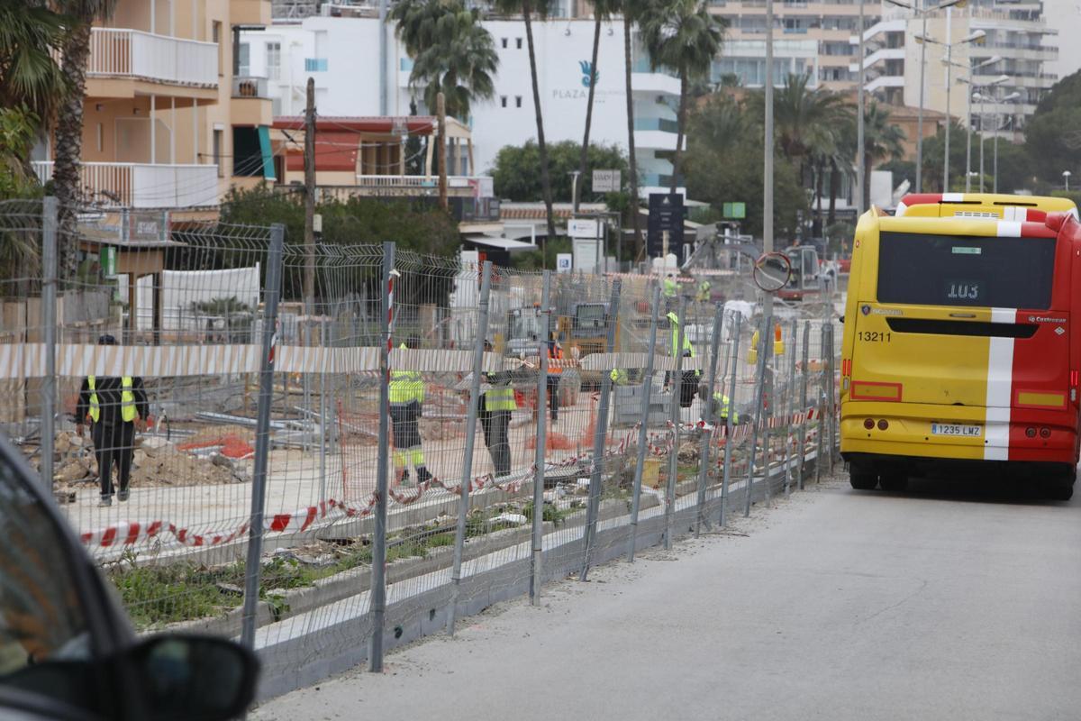 Santa Ponça macht sich schick für die Saison: So sieht es an den Baustellen im Urlaubsort derzeit aus